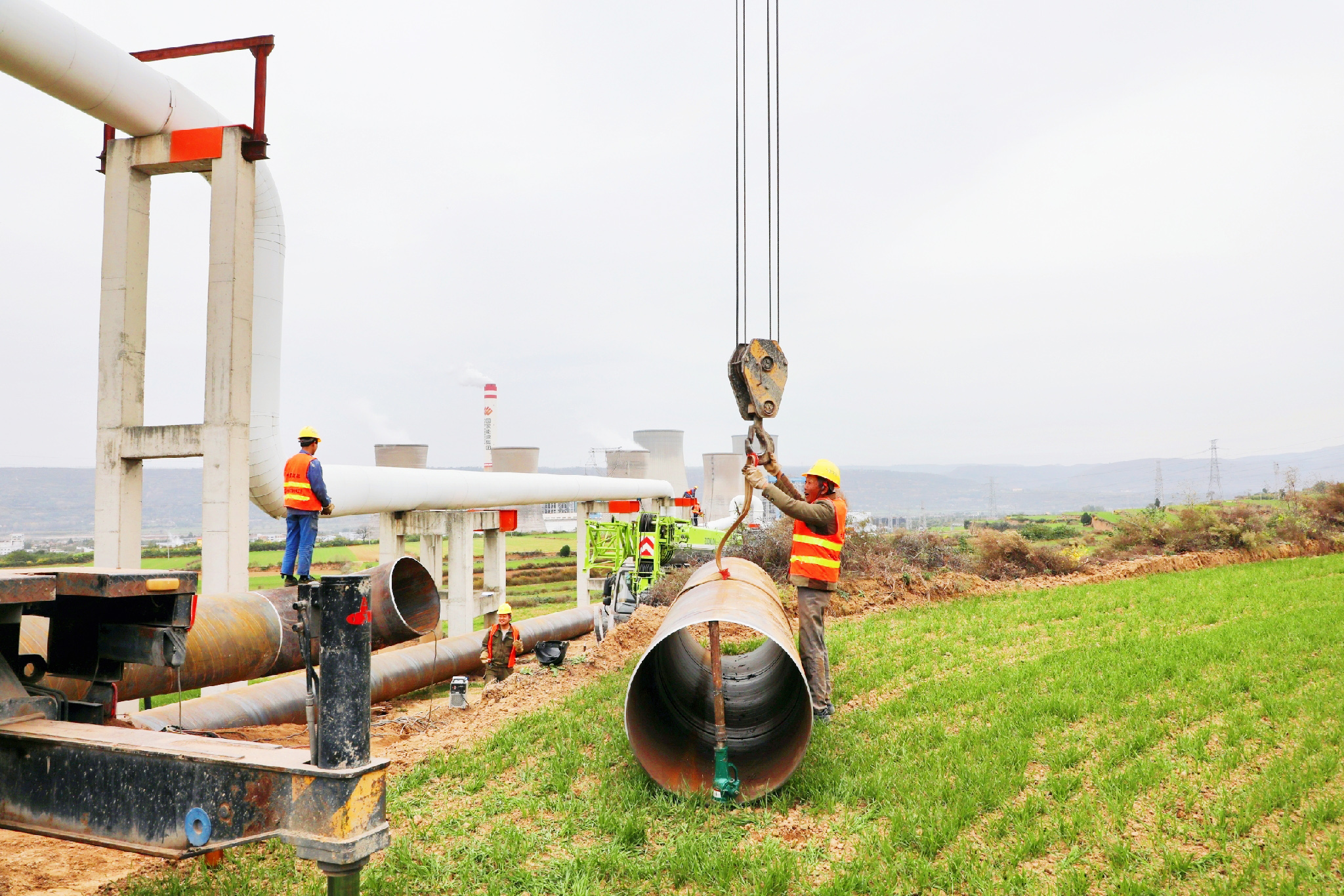 西安分公司宝鸡凤翔县集中供热二期管网工程收到业主表扬信